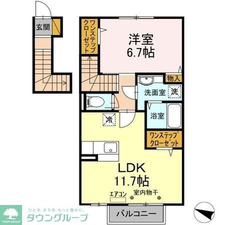 カサグランデKの物件間取画像
